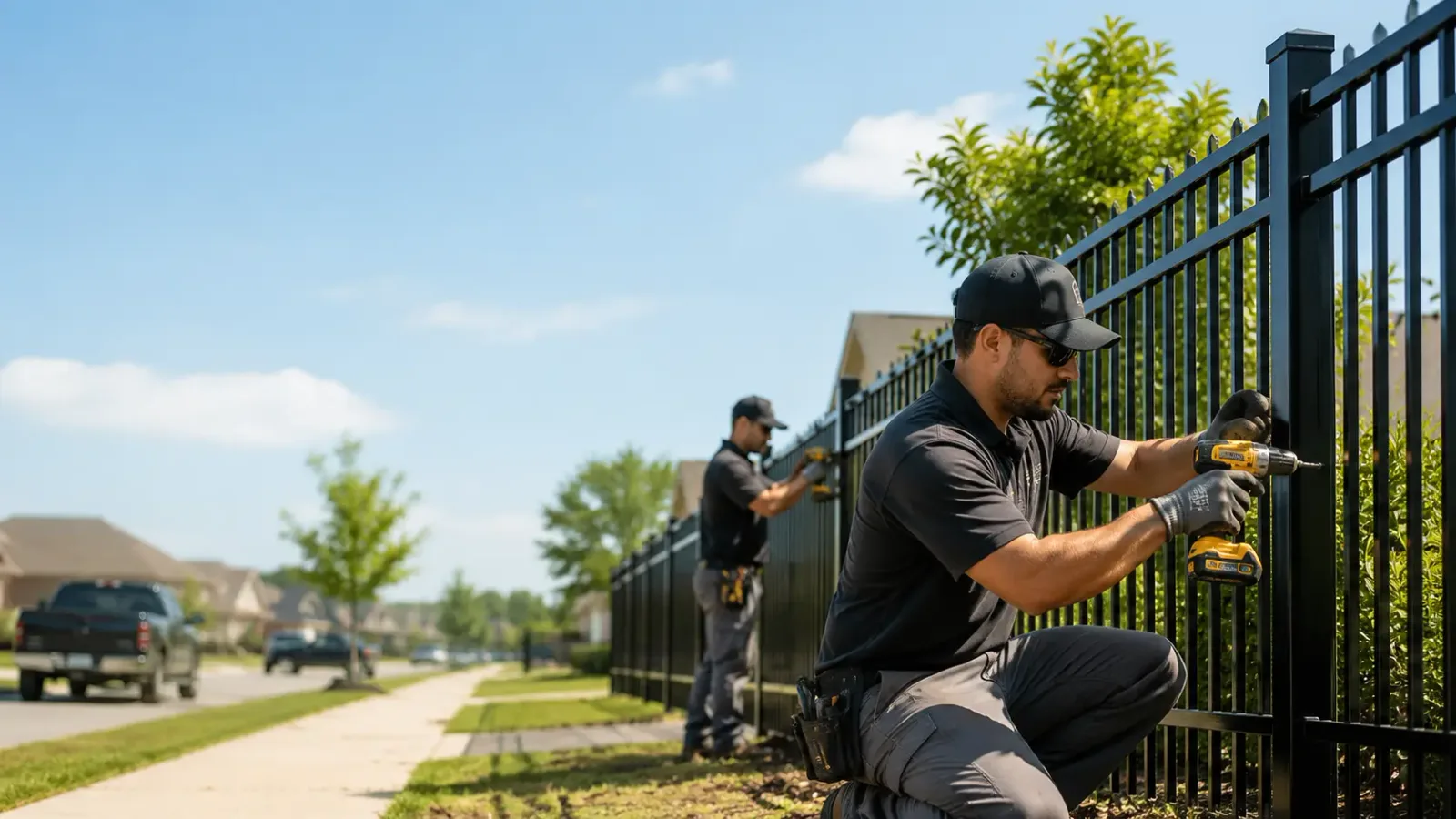 Metal Fence Installation in Aurora, OR
